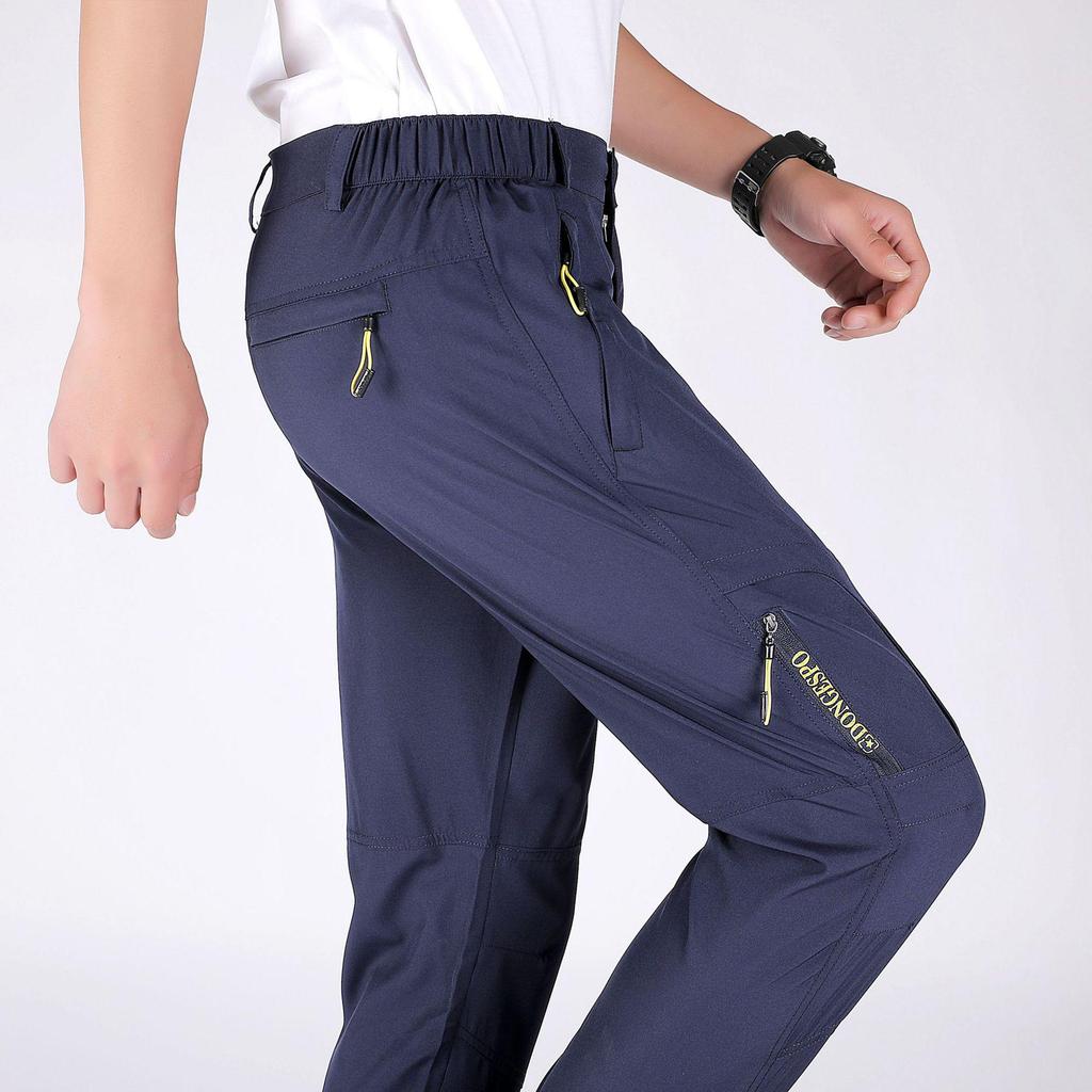 Erkek Hızlı Kuruyan Nefes Alabilen Yazlık Yürüyüş Pantolonu – Hafif, Güneş Korumalı, Günlük Outdoor Spor Pantolonu