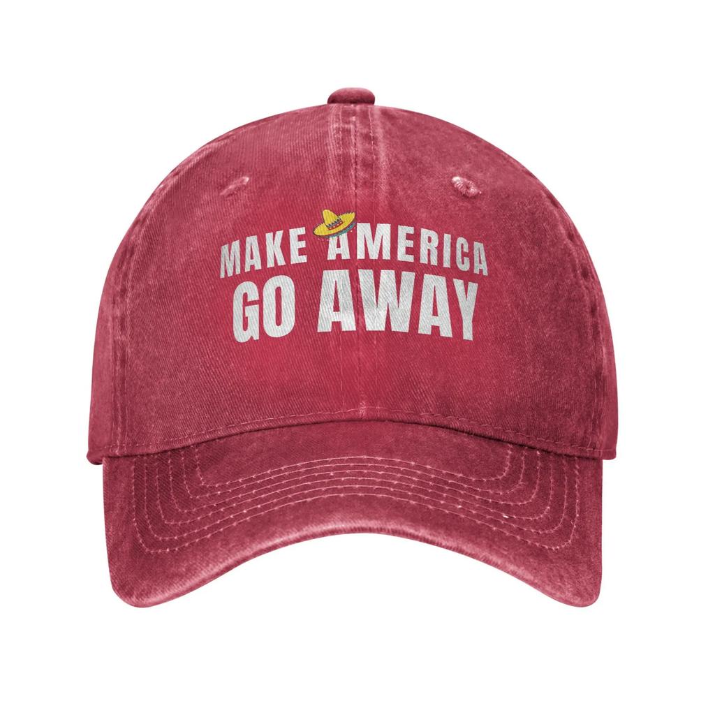 Baseball Cap Make America Go Away Summer Yk Cool Hip Hop Hats Women Unisex Custom Logo Running Hippie High Quality Baseball Caps