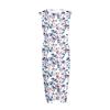 Women's Fashion Casual Sleeveless Round Neck Floral Elegant Temperament Dress