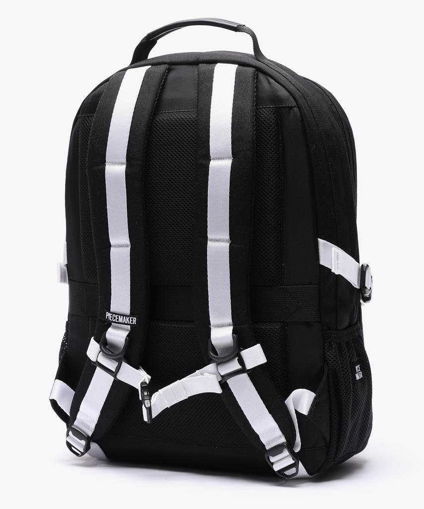 Peace Maker Ssc Square Backpack (Black White)