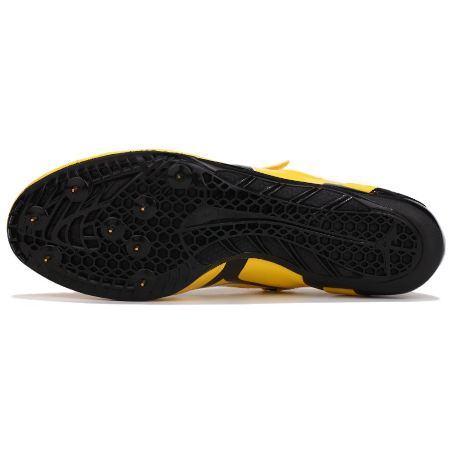 Mizuno Raijin Upgrade Professional Comfortable Non-Slip Wear-Resistant Low-Top Running Shoes Unisex Running Shoes Yellow U1GR215544