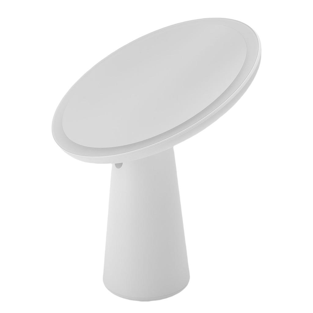 Sunscreen Test Mirror 7.6 Inch Type C Rechargeable Support Phone Charging Portable Travel Makeup Mirror with LED Light