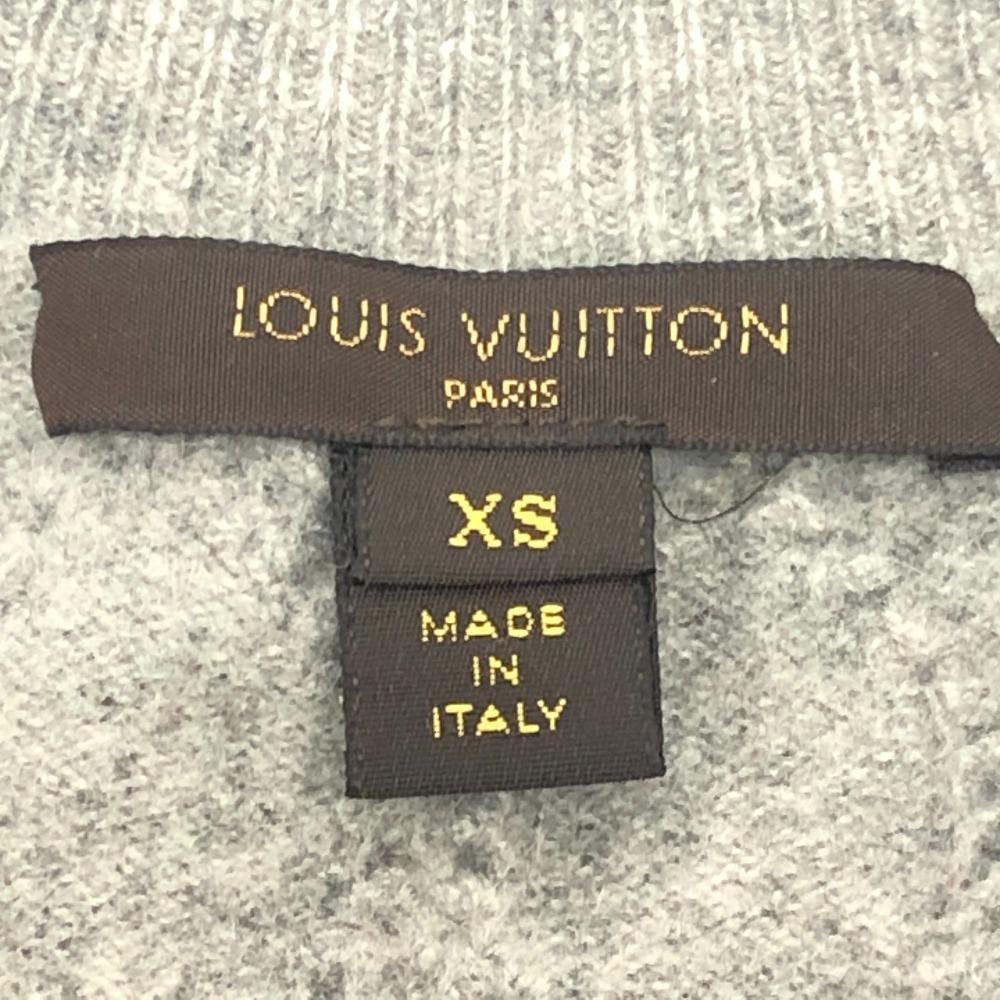 Louis Vuitton Apparel Long Sleeve V-Neck Flare Knit Dress Knit Dress