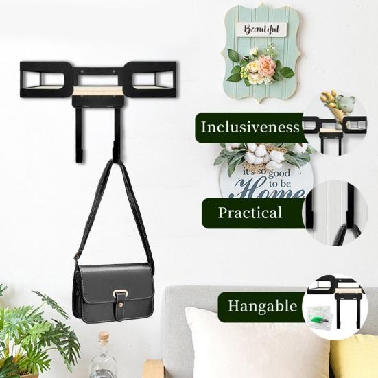 Wall Mount Ironing Stand Easy to Install Ironing Board Holder Space-saving Ironing Stand Rack Laundry Room Accessories