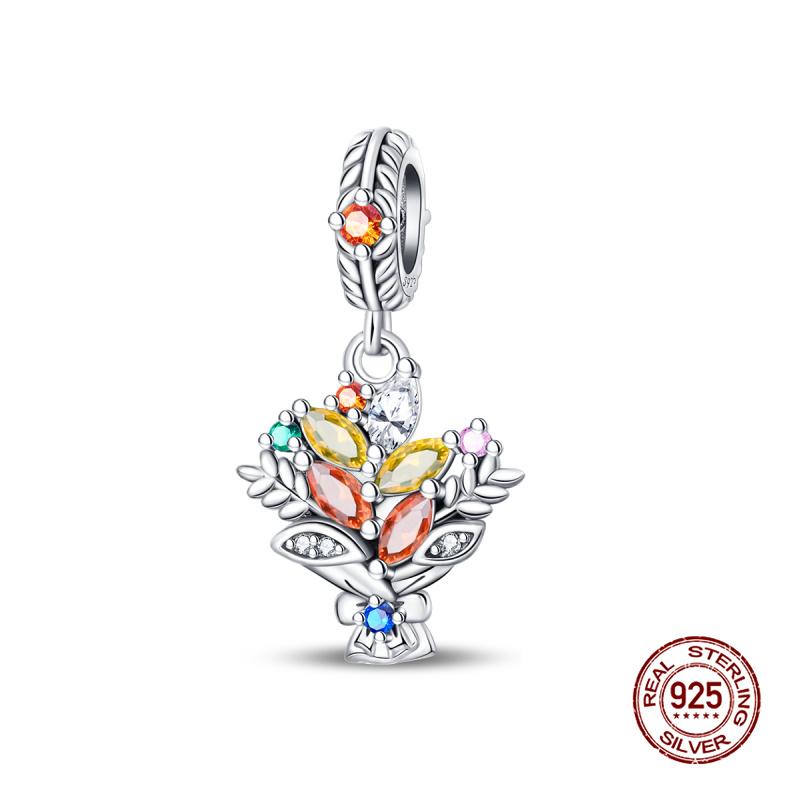 Original Charms Copper Tarot Cards & Snake Charm Beads Fit 3Mm Original Bracelet Necklace Women Diy Fine Jewelry Gift New In