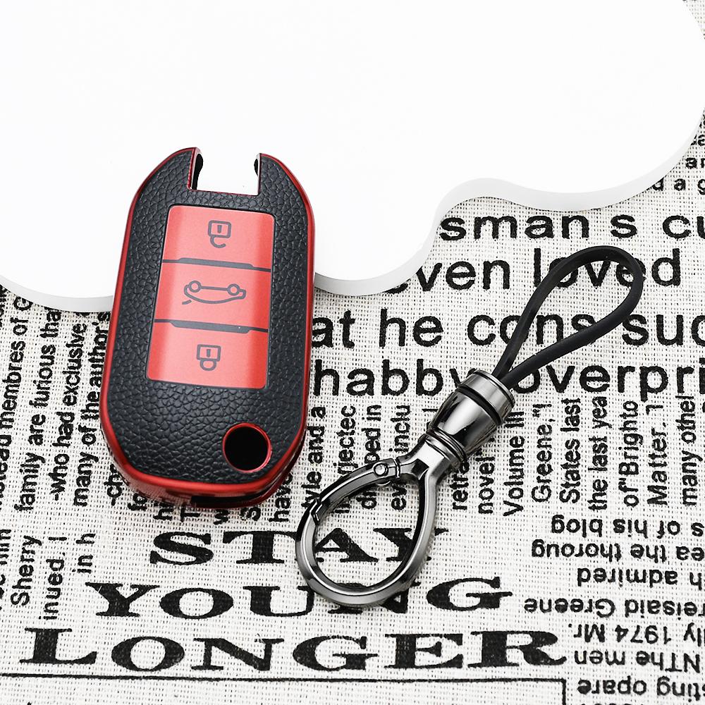 Car Key Case Cover Shell For Citroen C2 C3 C4 C6 C8 C3-Xr Picasso Ds3 Ds5 For Peugeot 208 2008 307 308 508 408 3008 5008 4008