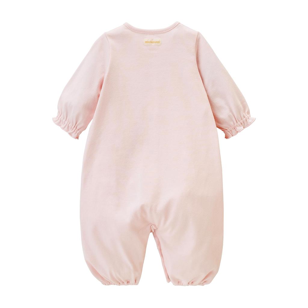 All Coverall Made in Birth Baby Baby Pink [MIKI HOUSE] Two-way Rompers, Plain, Japan, Boys, Girls, Newborns, Preparation, Clothes, 40-2677-495,