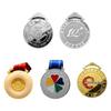 Custom Marathon Commemorative Medal with Baked Paint Finish for School Sports Events