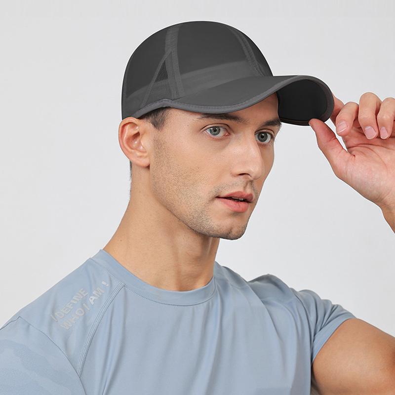 Spring Summer Outdoor Quick-drying Cap Men's Sports Running Baseball Cap Women's Thin Sunshade Sunscreen Cap