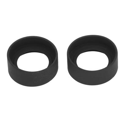 2 buc. Protecții pentru oculare pentru microscop stereo, cauciuc, cu unghi plat, pentru interfață de 40-42 mm