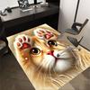 1PC cat paw Extra Large Non Slip Floor carpet, Office, family, bedroom Large Area Rug Indoor Rugs, Vibrant Colors