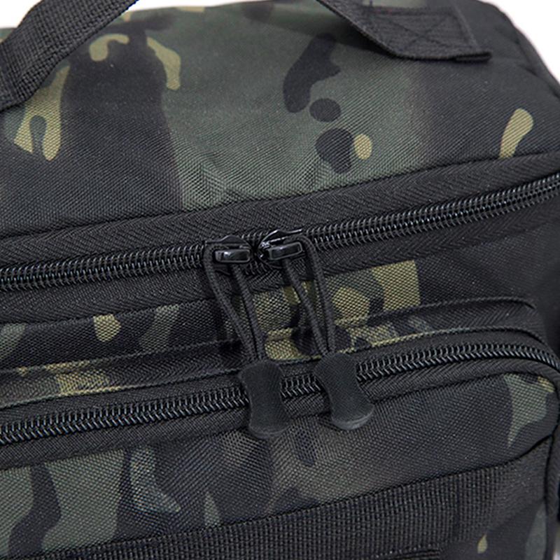 Fishing Tackle Shoulder Bag Storage Bag Portable Fishing Rod Holder Outdoor Sports Bag Multifunctional Waist Bag Lure Bag