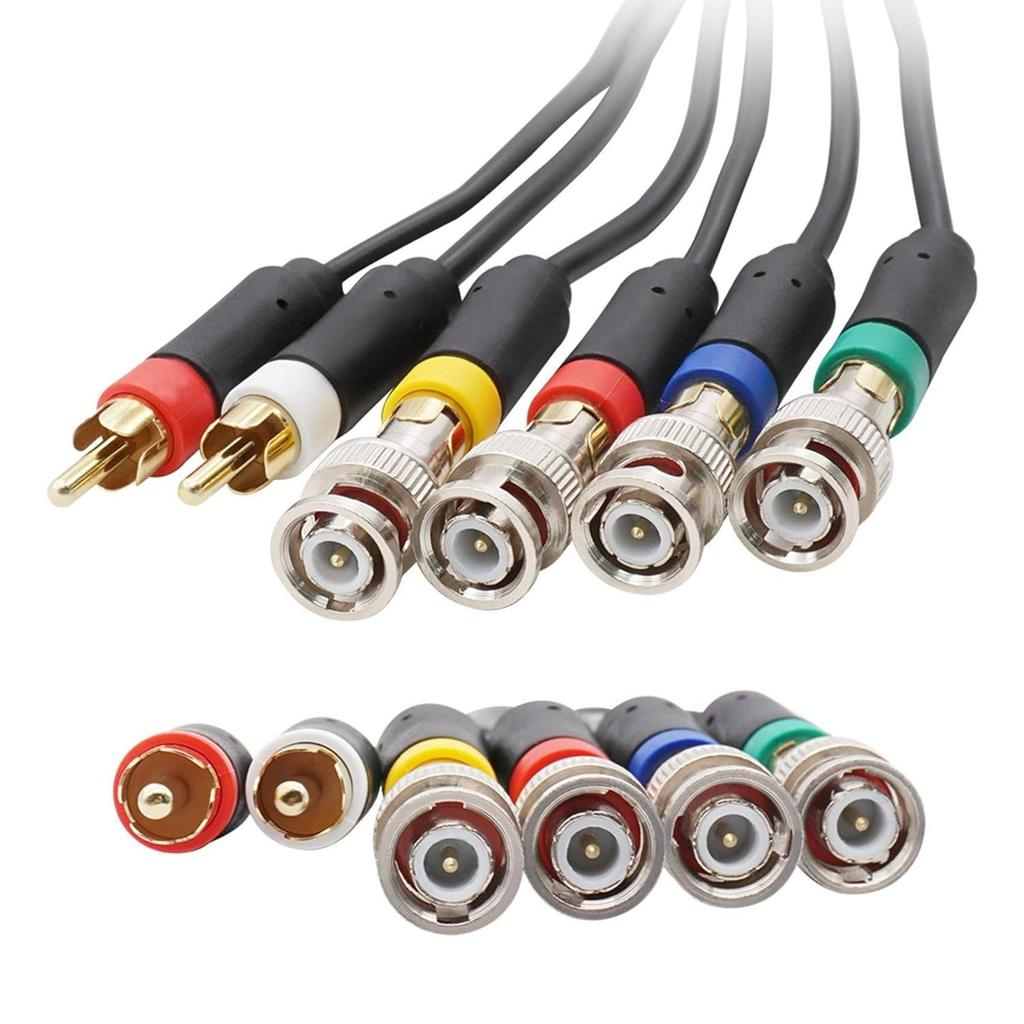 Cable for N64 Video Consoles Composite Cable with Strong Stability, Black