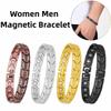 Retro Style Women Men Magnetic Bracelet Zinc Zinc Zinc Alloy Men Bangle Wristband  Husband