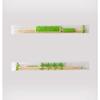 Disposable Bamboo Chopsticks, Round, with Toothpick Included, Approximately 20cm Long, Individually Wrapped, Hygienic for Parties, No Breaking Require