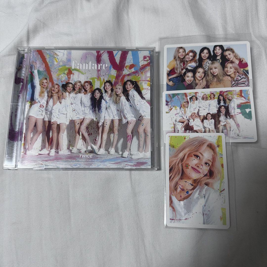 

[USED] TWICE FanFare Regular Edition Jihyo Trading Card High Touch All CD