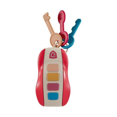 Simulation Musical Car Key Toy For Toddler RolePlay Educational Sound Button Sensory Development Key Teether for Baby