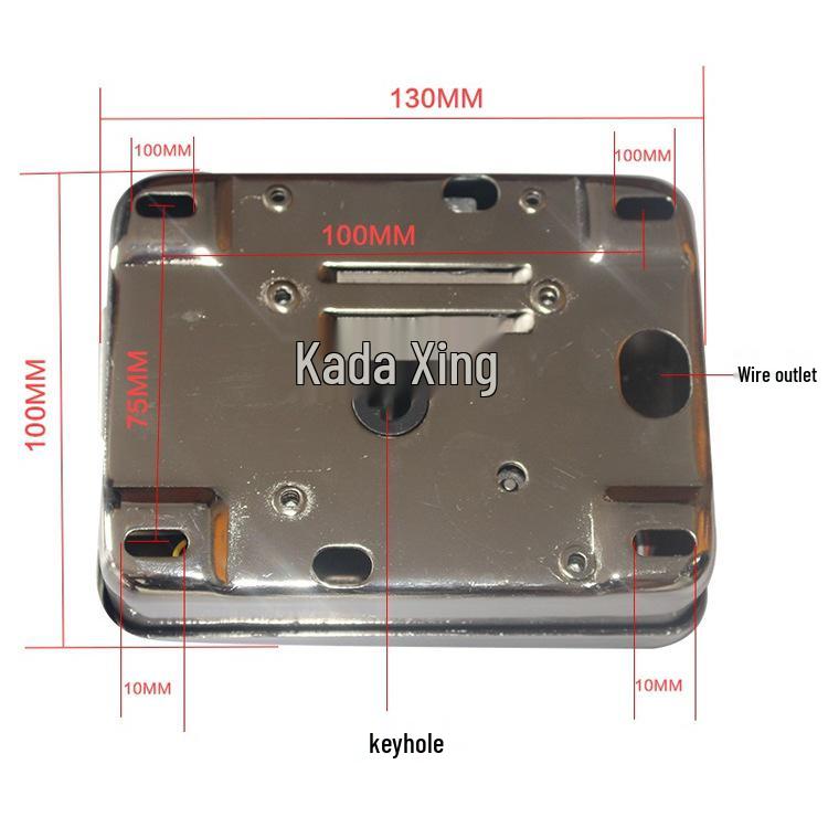 Silent Electromechanical Lock: Intelligent Access Control for Buildings