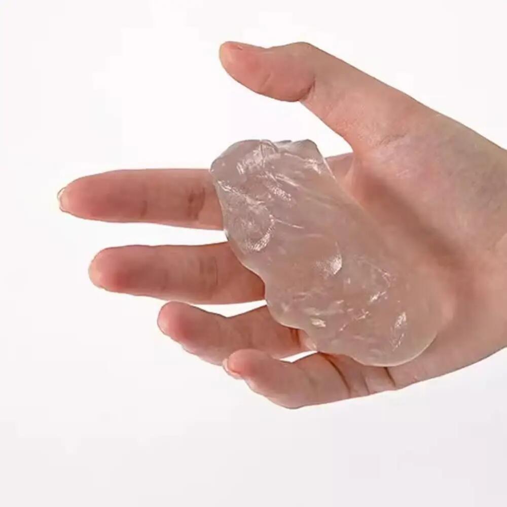 Colorful Non-Newtonian Liquid Glass Mud Children Stress Relief Toy DIY Handmade Clear Elastic Compound Non Toxic Creative Crafts Crystal Mud