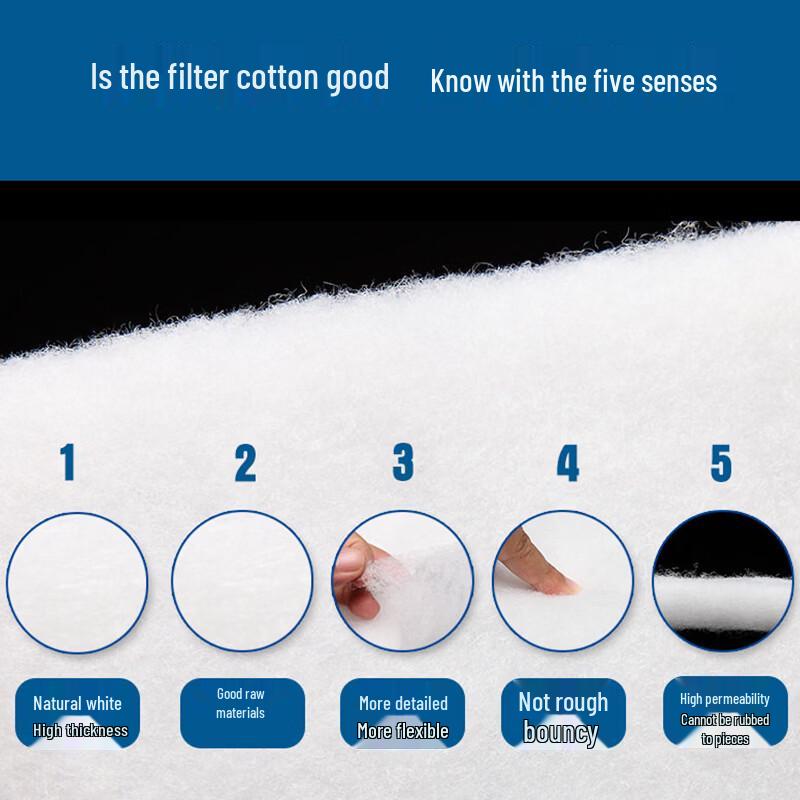Qi Huang High-Density Aquarium Filter Cotton