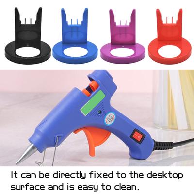 Hot Melt Glue Stand Storage Holder Non-Slip Base Design High Stability Portable Hot Melt Glue Organizer