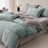 Four-Piece Set Of High-Gram Milk Fleece,4-Pcs Set Of Thickened Milk Fleece,4-Pcs Set Of Maternal And Infant Grade Farley Fleece, Class A