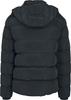 Winterjacke Urban Classics Hooded Puffer Jacket (TB1807) (TB1807-00007) Schwarz