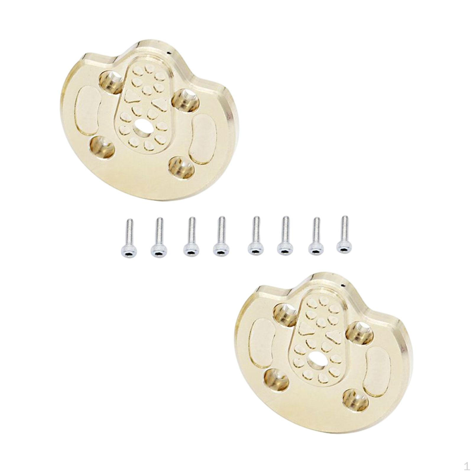 

Brass Heavy Outer Drive Housing Rear Axle Cover for 1:8 RC Car Model 2pcs