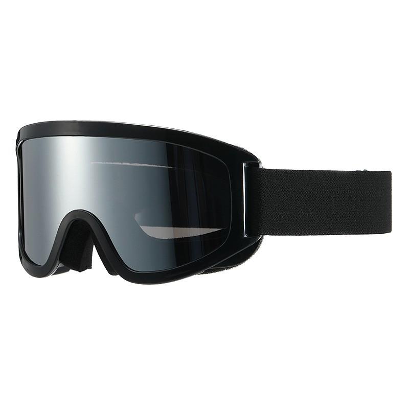 Adult TPU Cylindrical Ski Goggles With Reflective Coating Wide Field Of View Impact Resistant Windproof Snow Protection