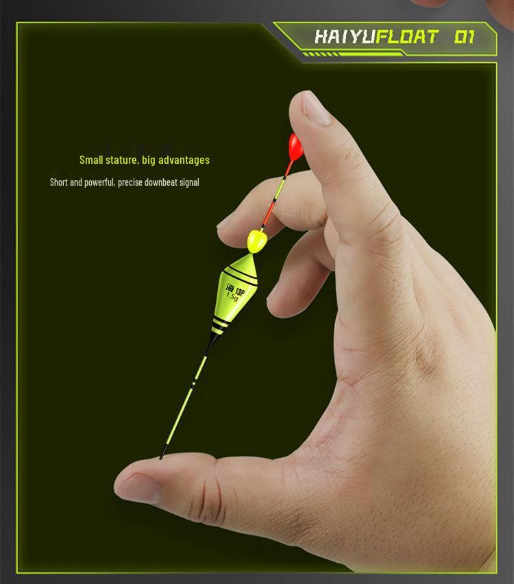 Hochsensibler Flachwasser-Fischschwimmer mit kurzem Schwanz und kollisionssicherer Perle