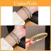 Kupfer Zirkonia Fächerförmiges Armband Eleganter Geometrischer Schmuck Für Mode Ol