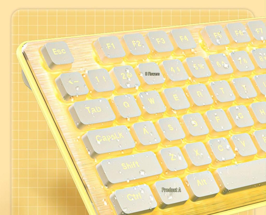 K8 Wired/Wireless Mechanical Keyboard & Mouse Set for Office and Gaming