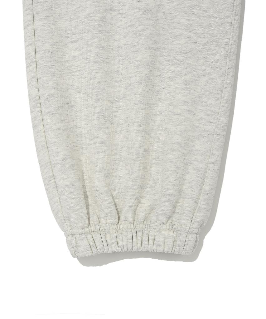 WACKY WILLY [25Fw] Brushed Sweat Jogger Pants Light Gray