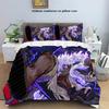 Set Copripiumino Anime One Piece Set Biancheria da Letto Comodo e Caldo per Arredare la Tua Camera da Letto e Migliorare la Vita Domestica Regali per Adolescenti