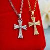 European Cross Pendant Necklace, Cross-border Hot Sale Fashion Jewelry