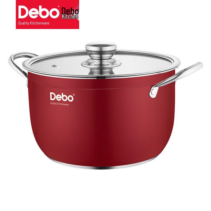 

Debo Davis Stainless Steel Soup Pot with Lid