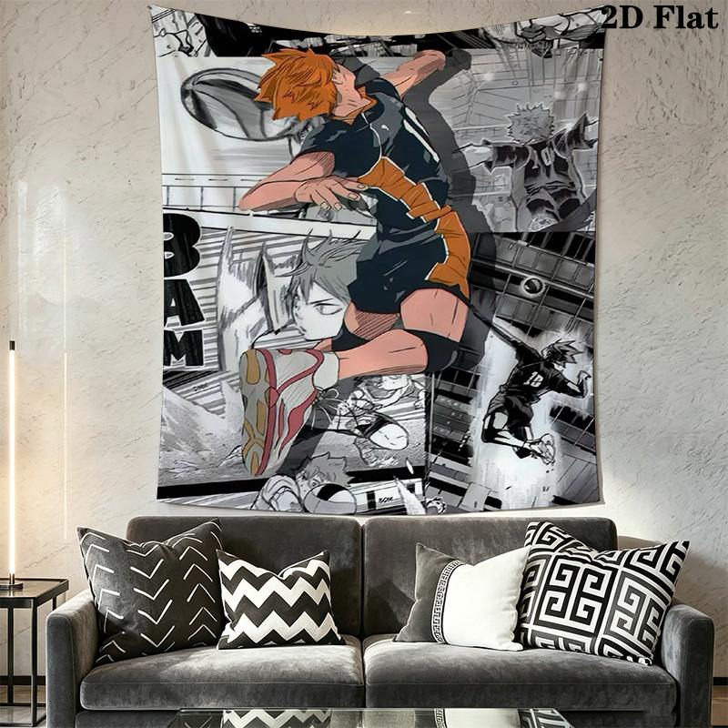 Haikyu!! Pattern Home Decor Tapestry, Wall Hanging, Decorative RV Wall Cloth.SGT0917228