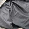 New Autumn Celebrity Temperament V Neck High Waist Dress with Bronzing Printing Fold Stitching and False Two Bag Hip Design