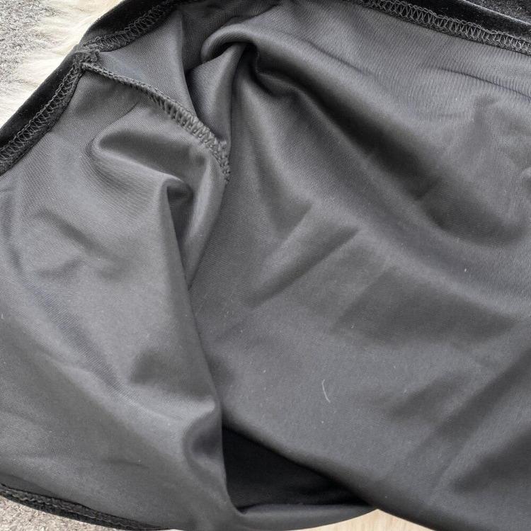 New Autumn Celebrity Temperament V Neck High Waist Dress with Bronzing Printing Fold Stitching and False Two Bag Hip Design