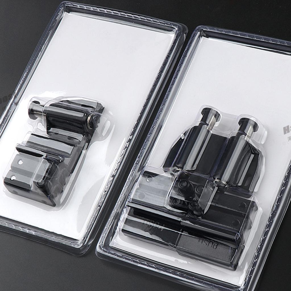 Magnetische Push-to-Open-Touch-Riegel Glasklemmscharnier Doppelkopf-Magnetverschlüsse Vitrinen-Scharnier Langlebig