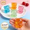 Cute Bear Maltose Stress-relieving Toy Colorful Sensory Toy Creative New Item Desk Decoration Stress Relief Doll Party Gifts