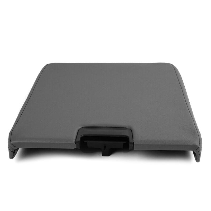 Auto Black Center Console Lid Kit Replacement Fit for Pickup Truck SUV Automobile Replacement