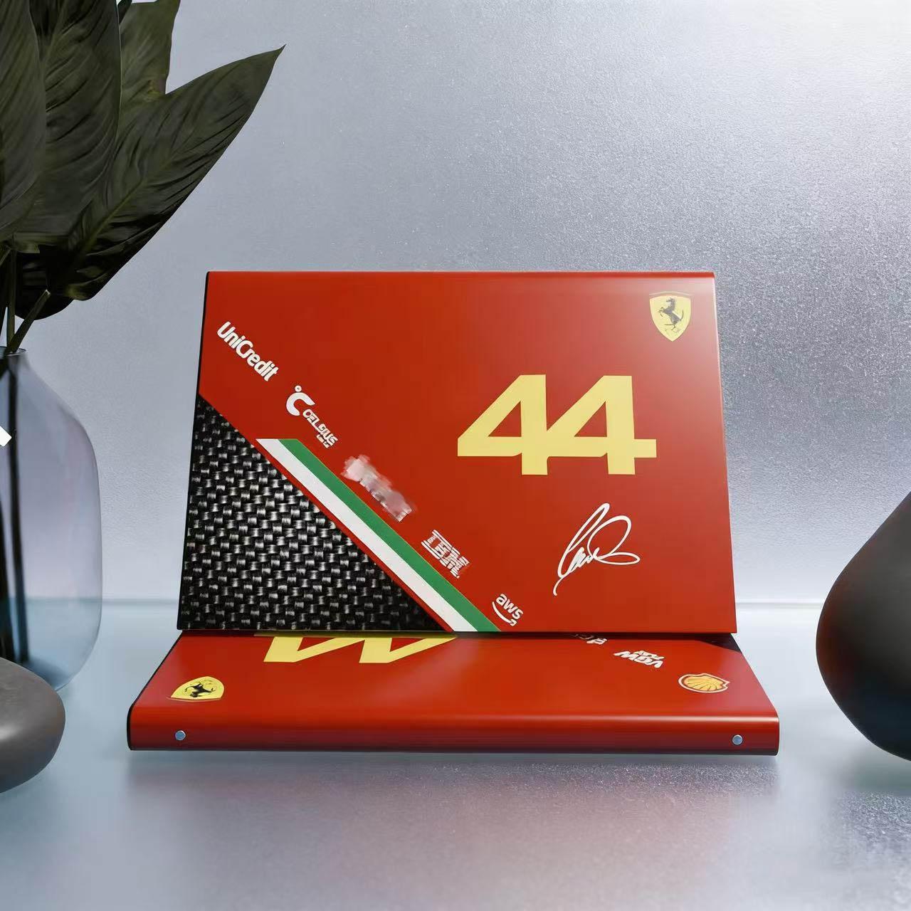 A5 Notebook imitation leather horizontal line notebook blank paper Manual ledger For Ferrari Roma Spider LaFerrari Monza SP2 F80 Blank pages