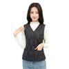 New Autumn and Winter Down Cotton Vest Women's Velvet Thickened Thermal Vest Short Vest Slim Body Vest