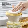 Kitchen Dish Soap Pump Dispenser With Foam Maker For Home Cleaning And Gift Use