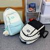 Schoolbag1011 new backpack early school season high school students large capacity simple Korean version small fresh backpack lightweight burden 