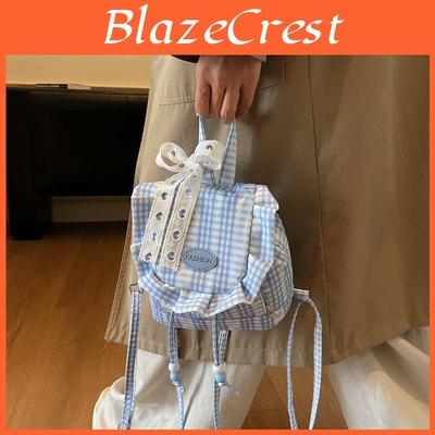 Street Style Canvas Backpack For Girls With Durable Material And Inner Phone Pocket