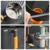 Multi Solid Color Ergonomic Handgrip Insulated Cup Fit Home Office Multiple Daily Beverage Matching Factory Direct Sales