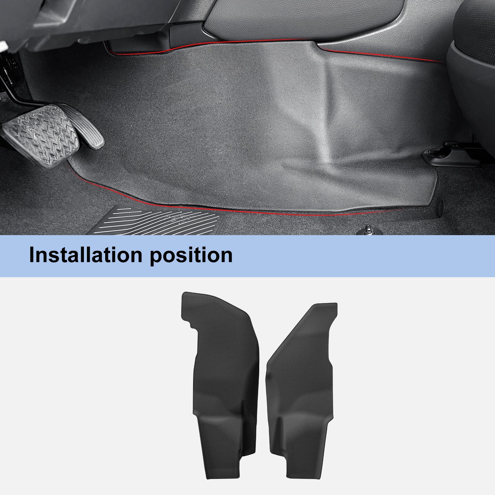 

для Toyota Land Cruiser Prado 250 LC250 J250 2024 2025 Накладка TPE для защиты от грязи на боковую часть центральной консоли, черная