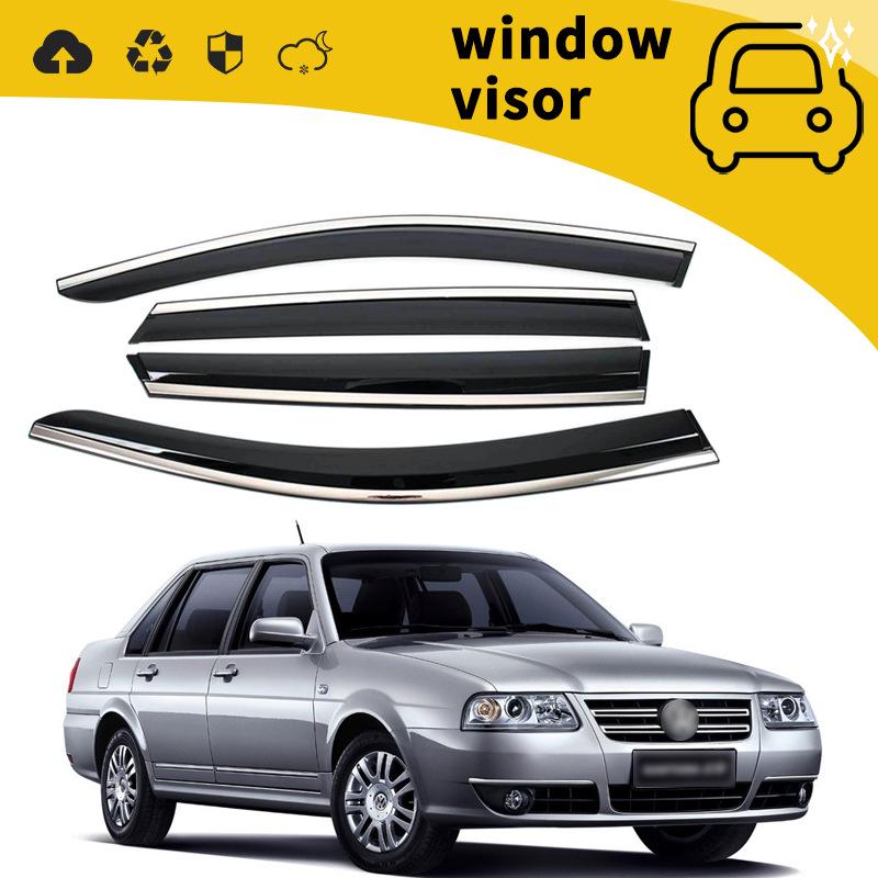00-15 VW Santana Rain Deflectors: Door Rain Guards & Window Shields